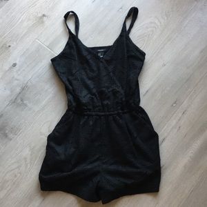 Forever 21 Black Romper